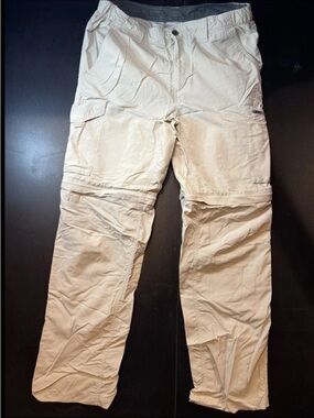 Columbia Omni-Shade Men’s Convertible Hiking Pants 34x32 Lightweight